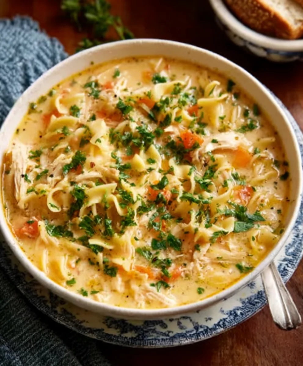 Deftige Crack Chicken Noodle Soup – Einfach Lecker!