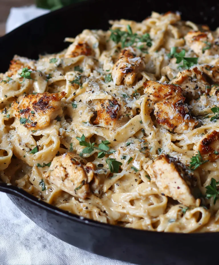 Hähnchen Knoblauch Parmesan Pasta Rezept | Einfach & Lecker