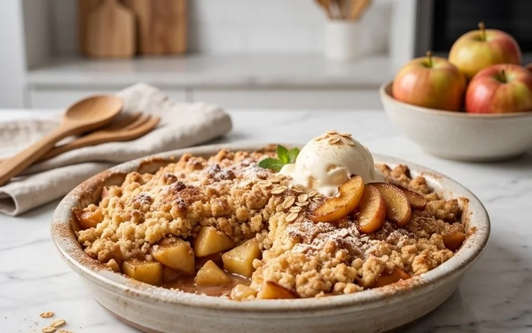 Einfacher Apfel-Crumble: Schnell & Lecker Rezepte