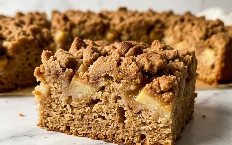 Spekulatius-Apfelkuchen vom Blech: Wintertraum auf Blech