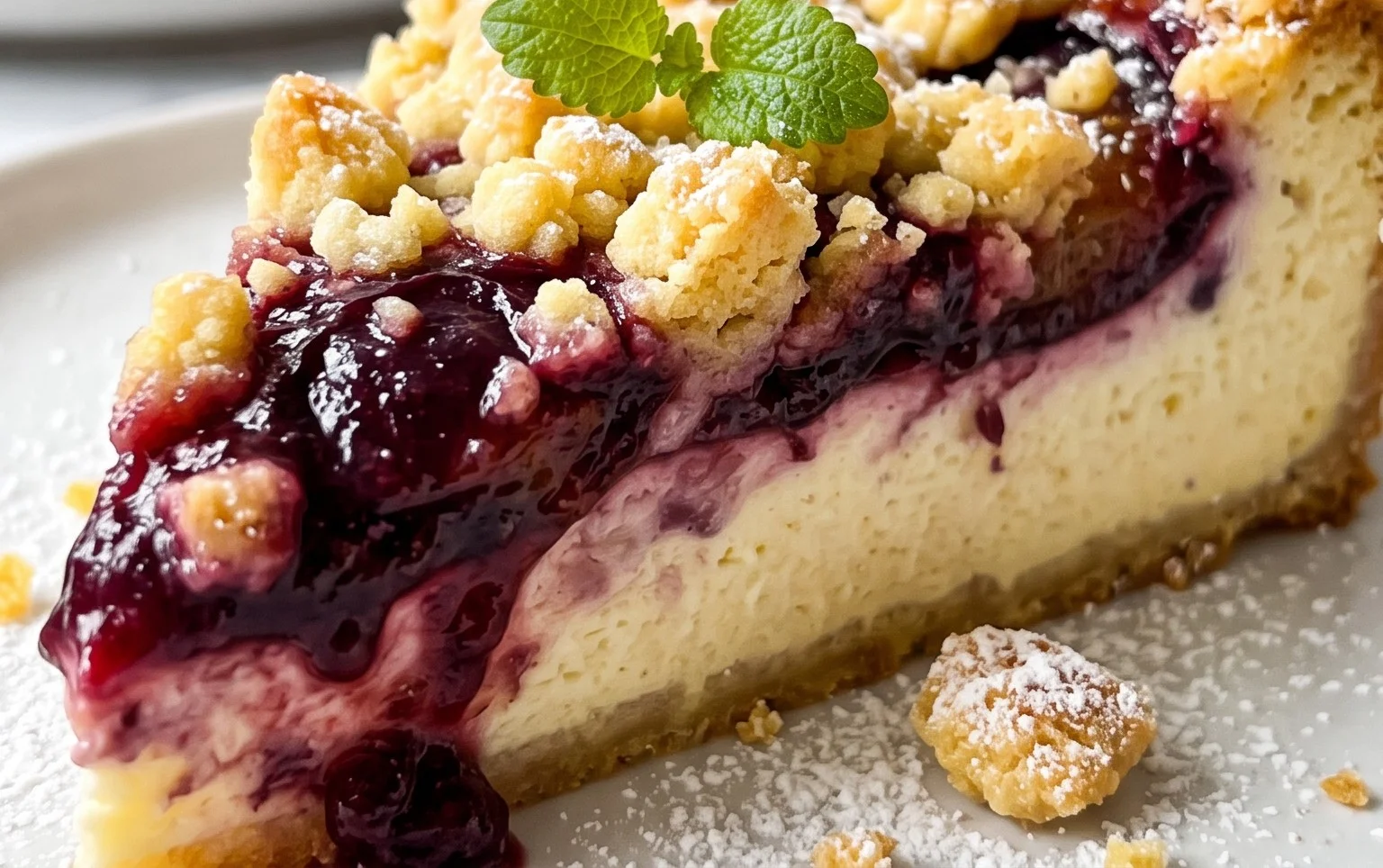 Zwetschgen-Streusel-Käsekuchen