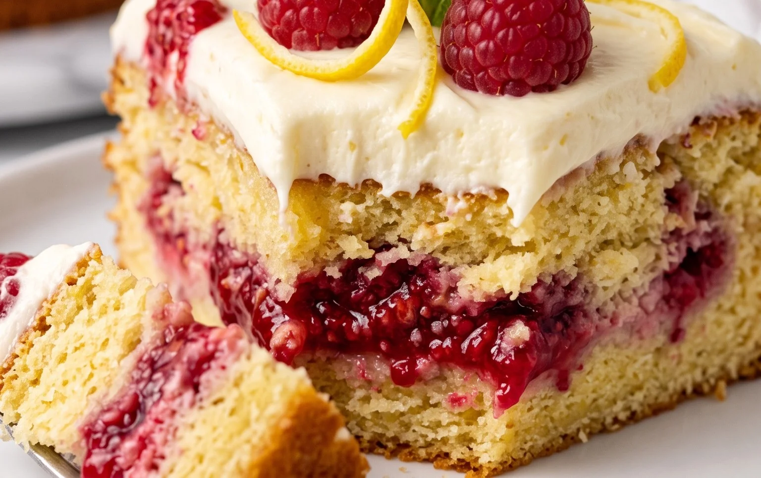 Raspberry Lemon Cake