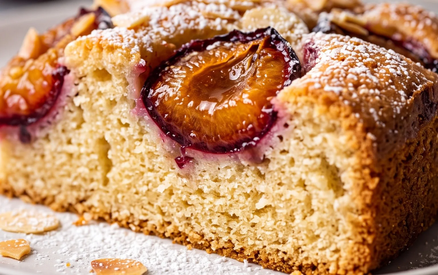 Lockerer Zwetschgenkuchen